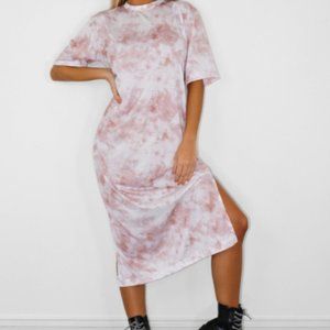 🌹Missguided tie dye slit dress